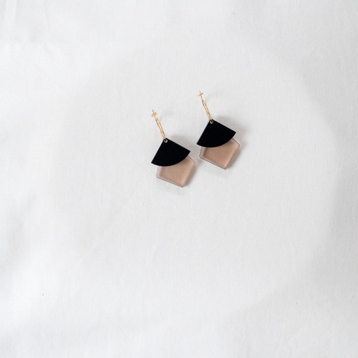 [TIMELESS.17.BLACK] Studio Nok Nok - Ohrringe Timeless 17 Black