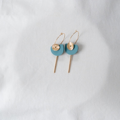 [TIMELESS.09.SEAGREEN] Studio Nok Nok - Ohrringe Timeless 09 Seagreen