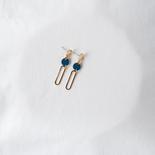 [TIMELESS.03.DENIM] Studio Nok Nok - Ohrringe Timeless 03 Denim