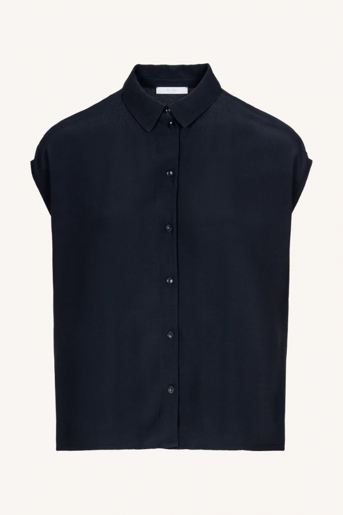 By Bar - Kiek Viscose Top - 701 Graphite